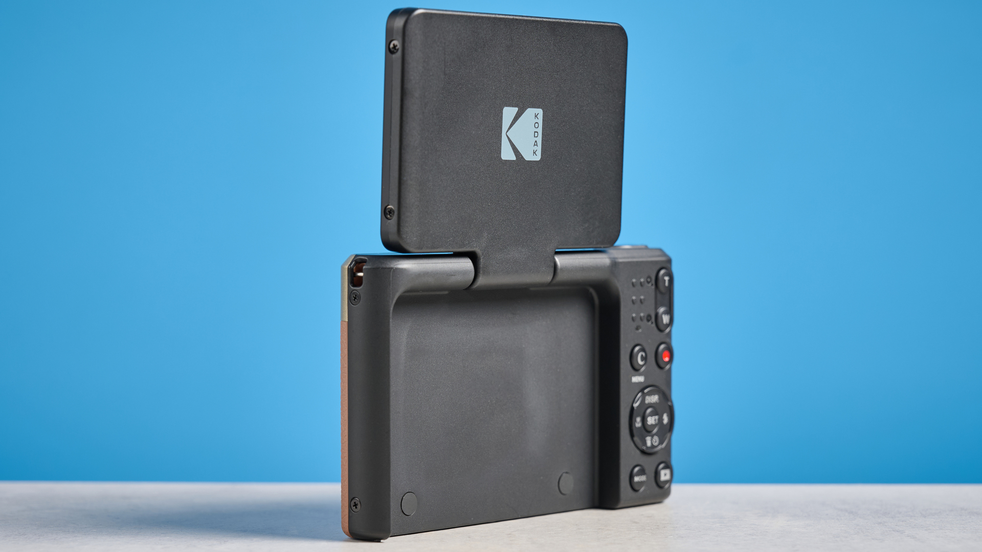 A brown Kodak PIXPRO C1