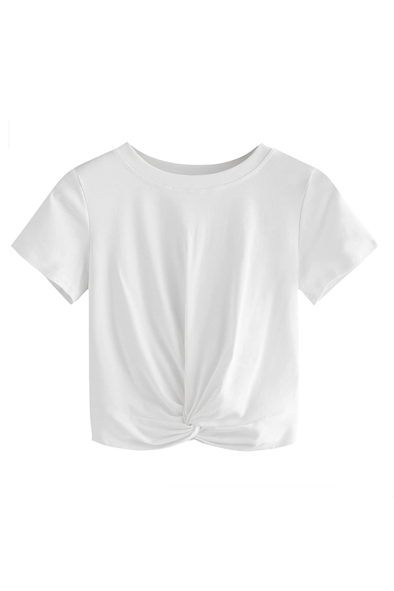 MakeMeChic Summer Crop Top