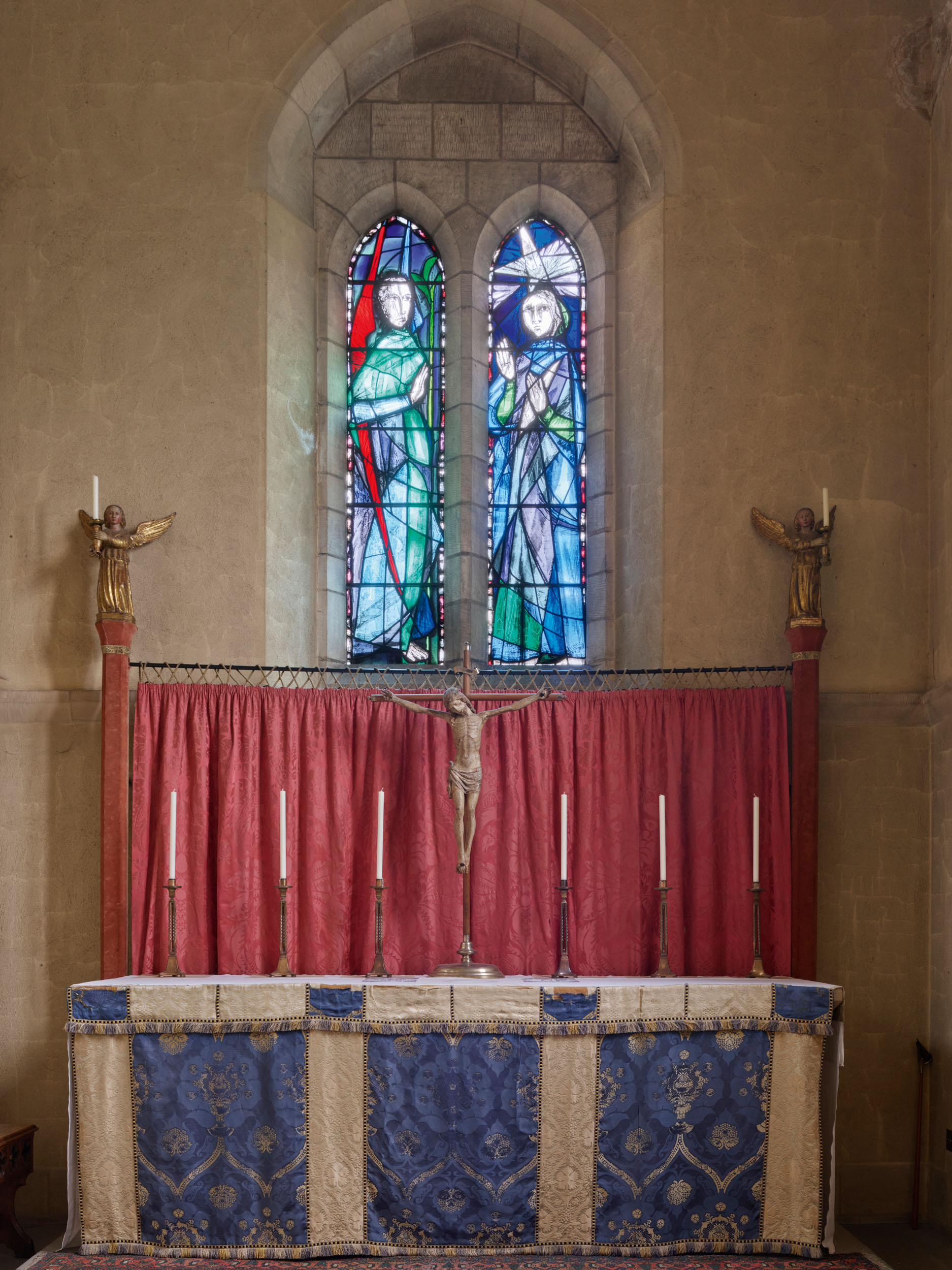 Lady chapel at Ampleforth Abbey in North Yorkshire