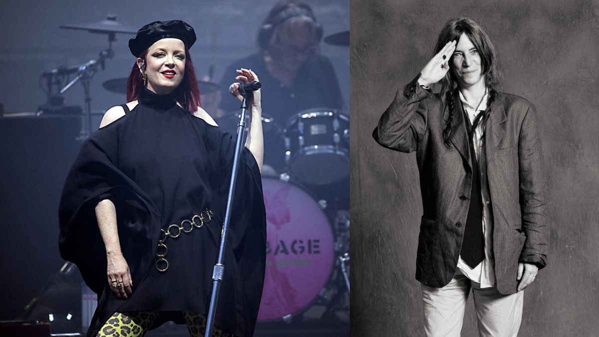 Patti Smith and Shirley Manson