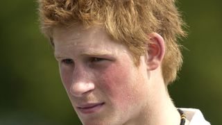 Prince Harry Captains The English School Polo Team Against France In Warwickshire.