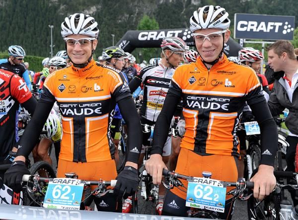 Rupert Palmberger and Daniel Geismayr of Centurion-Vaude