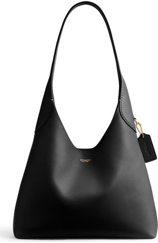 Coach Brooklyn 28 Shoulder Bag in black leather