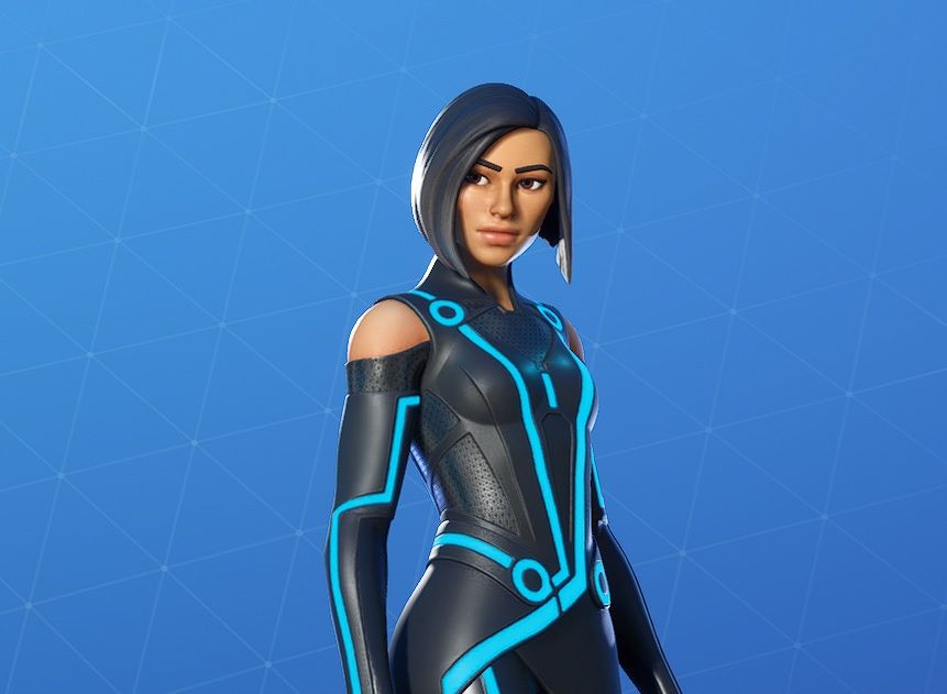 tron fortnite skin