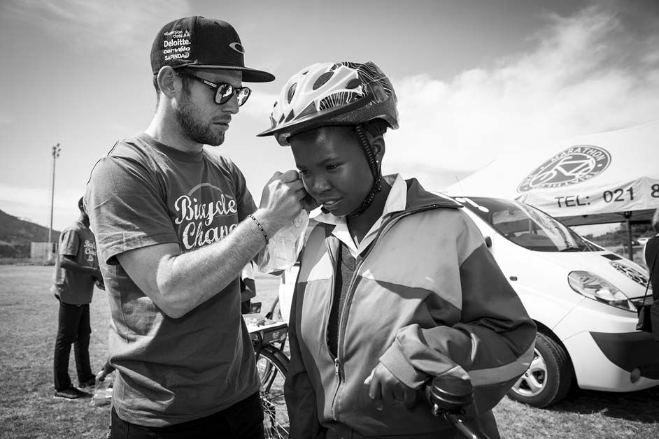 Some final adjustments from Mark Cavendish