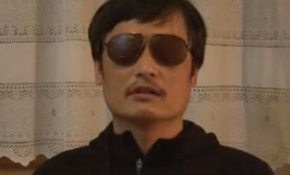 After escaping house arrest, blind Chinese activist Chen Guangcheng released a YouTube video alleging corruption in the Chinese government.