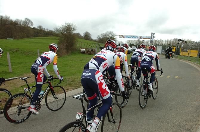 Lotto Belisol heads up La Redoute in training