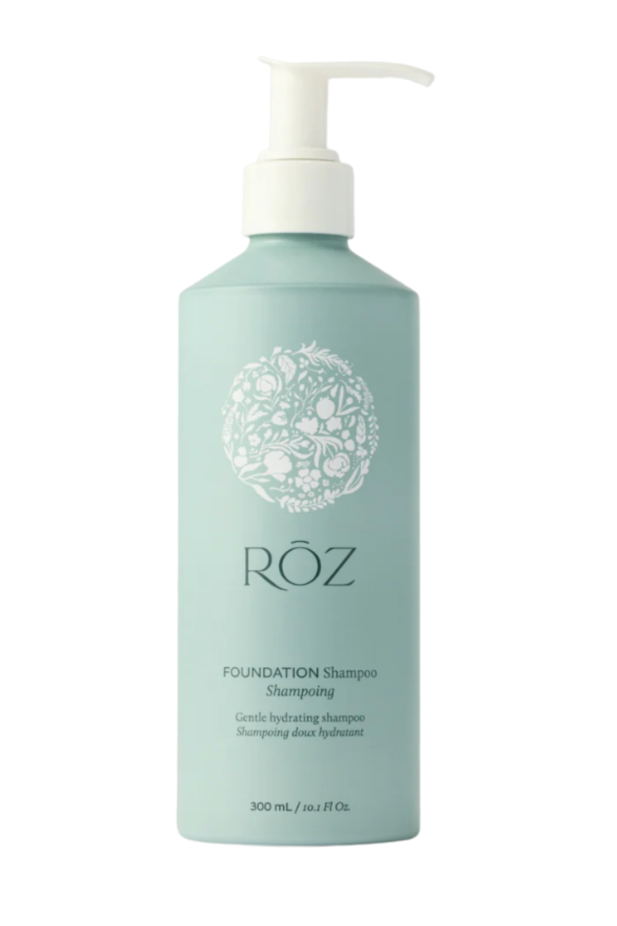 A light green bottle of R&amp;#332;Z shampoo