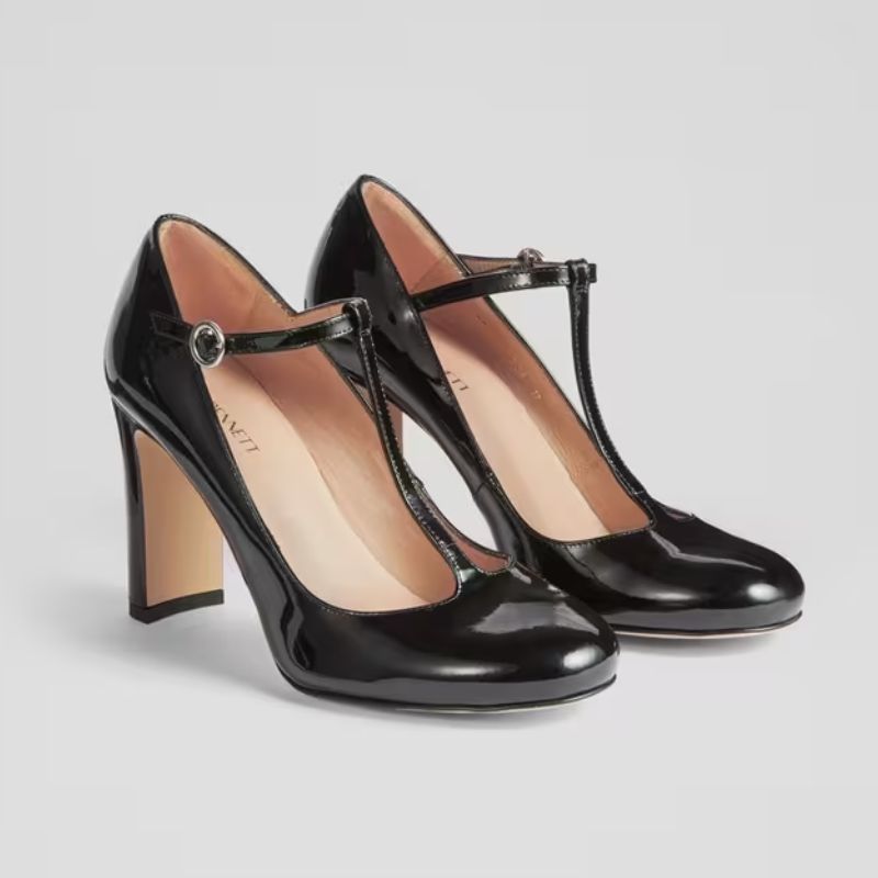 black heels
