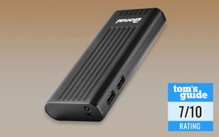 Bonai Power Bank Stripe 10,000-mAh Portable Charger with Flashlight