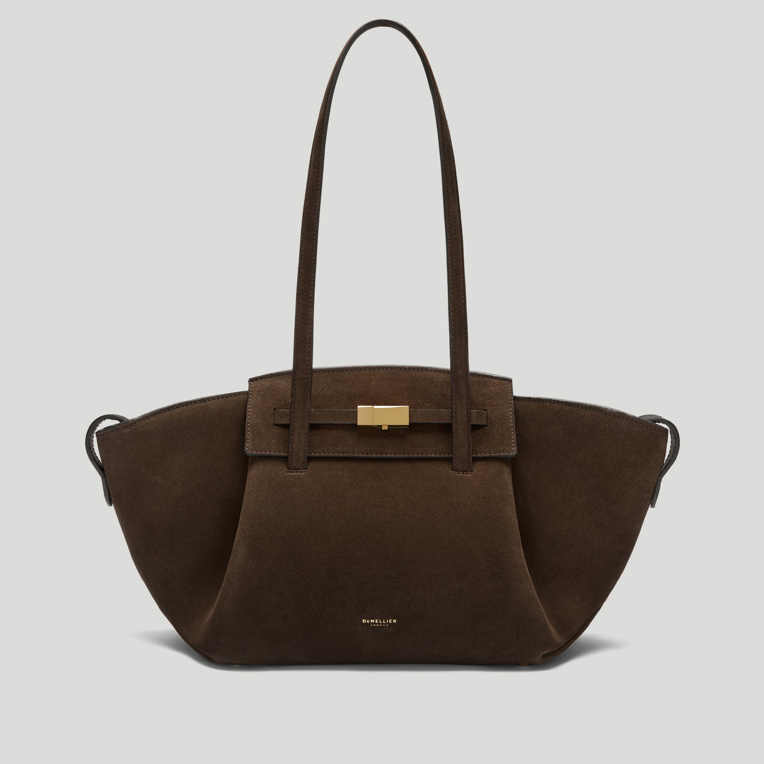 The Midi Brooklyn | Mocha Suede | Demellier