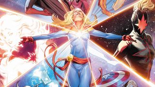 Captain Marvel #50 cover art