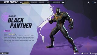 Marvel Rivals characters heroes Black Panther