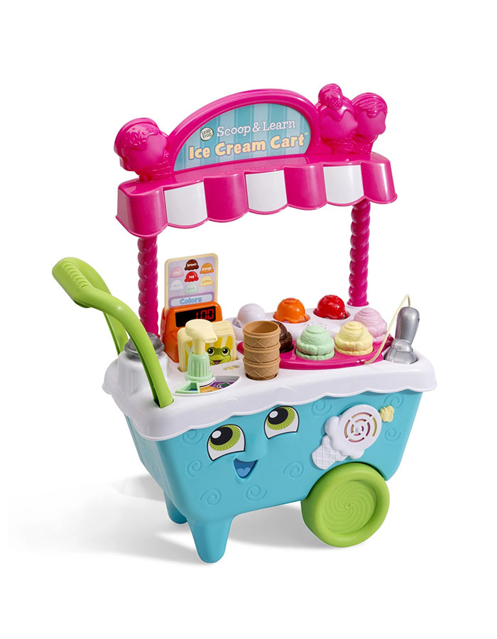 Leapfrog Scoop &amp;amp; Learn Ice Cream Cart With Accessories, Baby and Toddler Toys