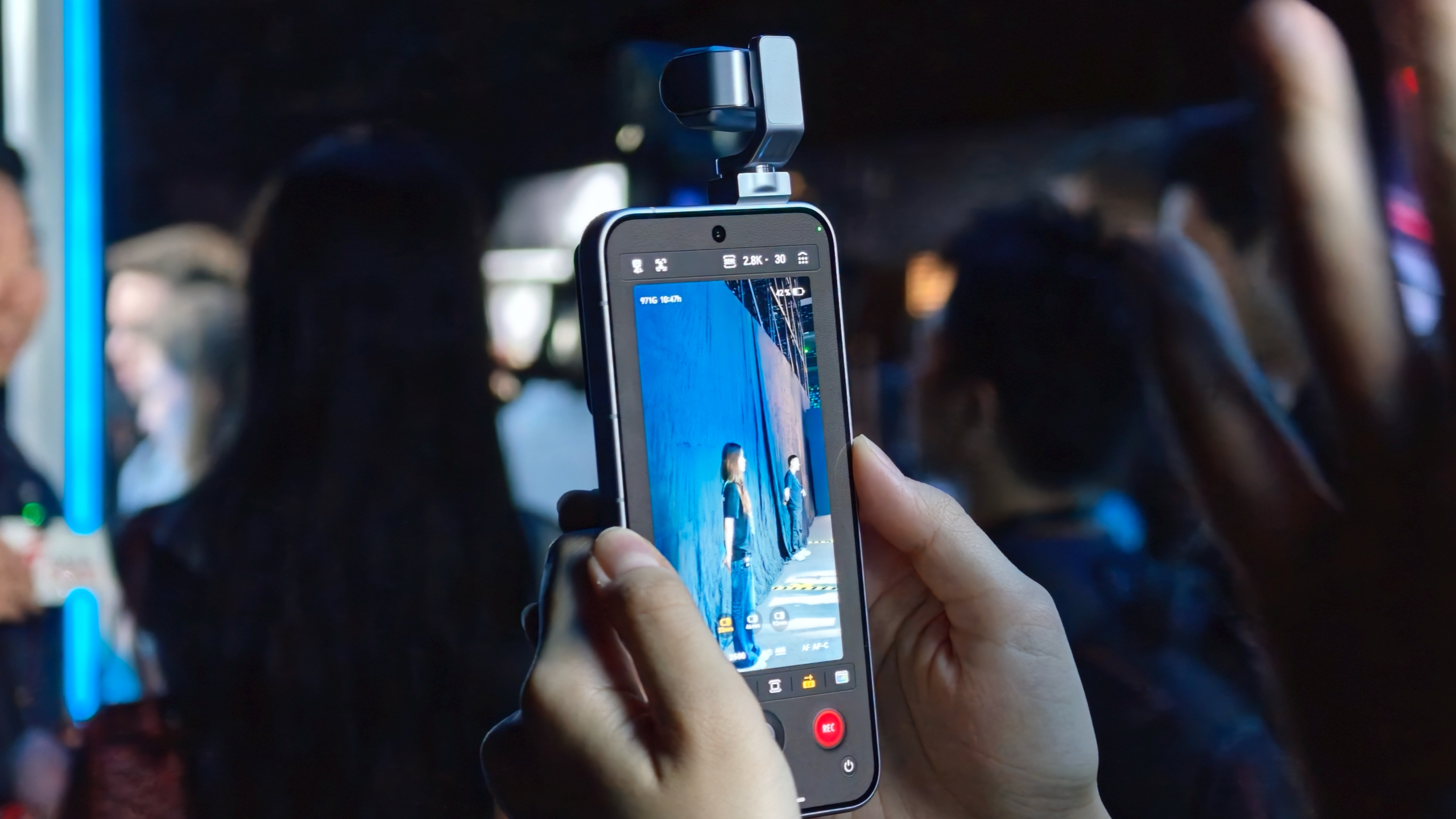 Honor Robot Phone hands-on versus iPhone 17 Pro Max