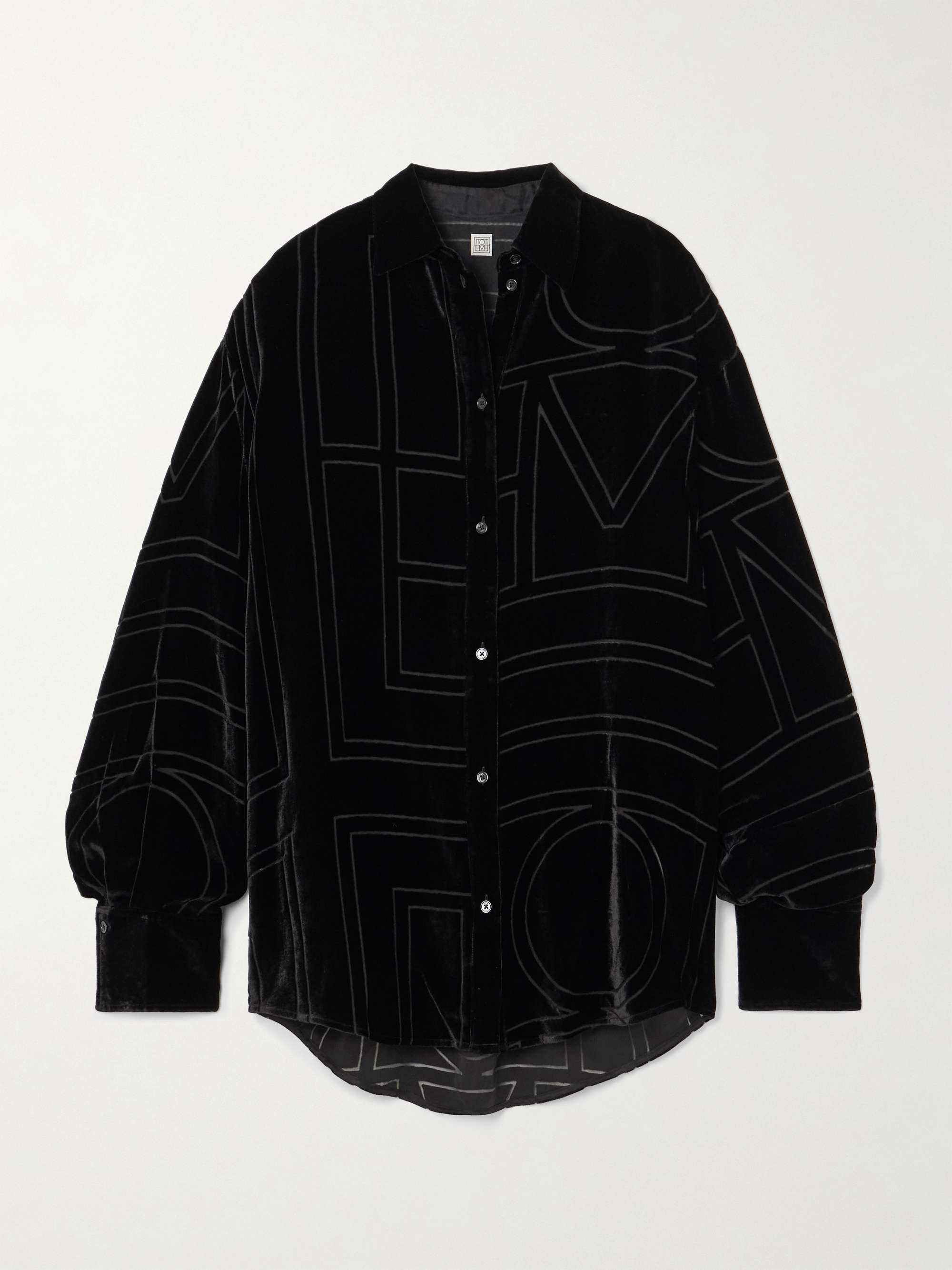 Devor&amp;eacute;-Velvet Shirt