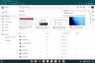 Google Drive Settings Chromebook
