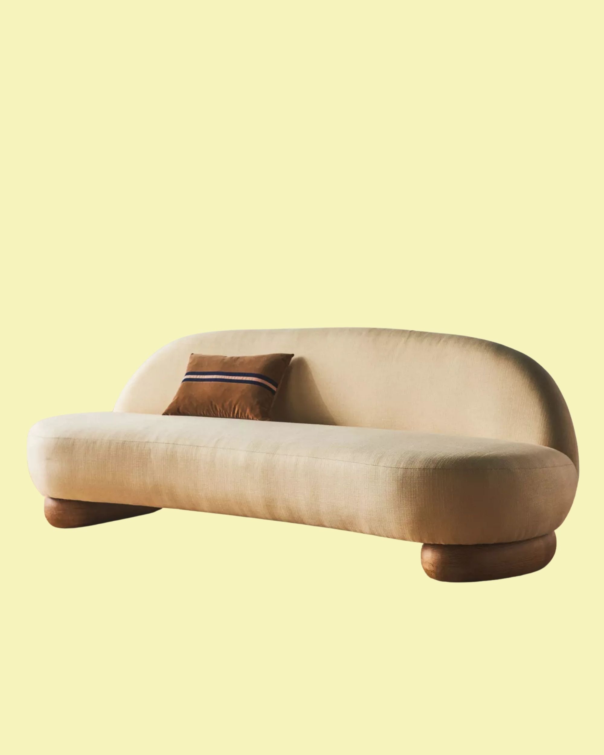 Anthropologie, Remy Sculptural Armless Sofa