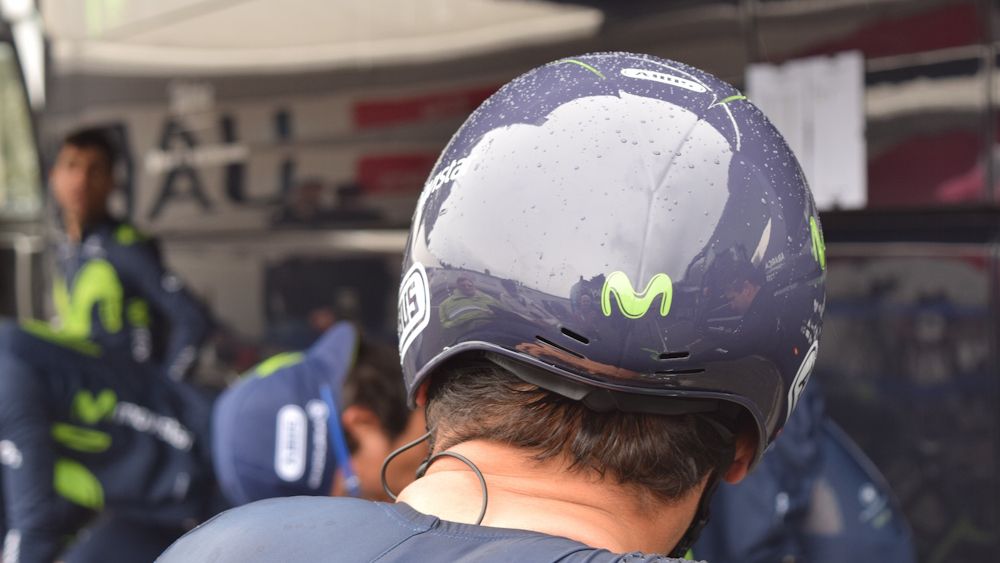 The helmet is expected to be released in the coming months but was first seen at the Tirreno-Adriatico earlier in the year