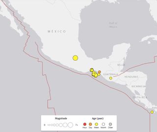 Mexico has been hit by several moderate earthquakes in the past week, but the one that struck Mexico City was several orders of magnitude stronger.