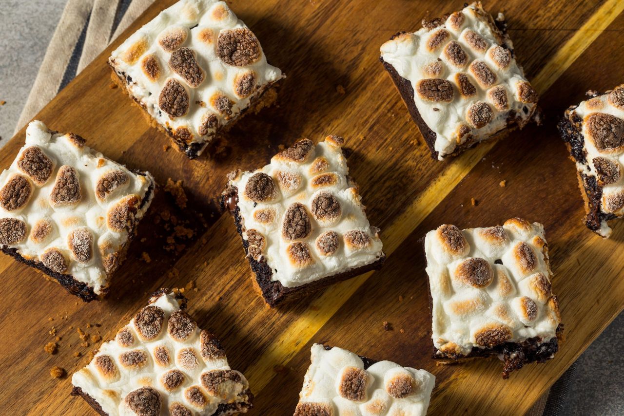 S&#039;mores brownies