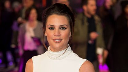 Danielle Lloyd attends the European Premiere of 'How To Be Single' on February 9, 2016 in London, United Kingdom.
