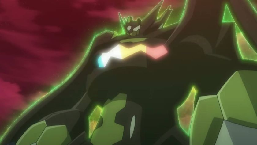 Zygarde Complete Forme in the Pokemon anime.