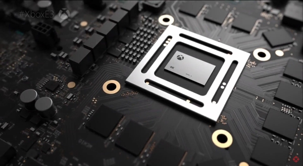 Xbox Scorpio circuit board