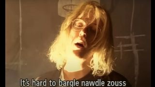 Smells Like Nirvana video still