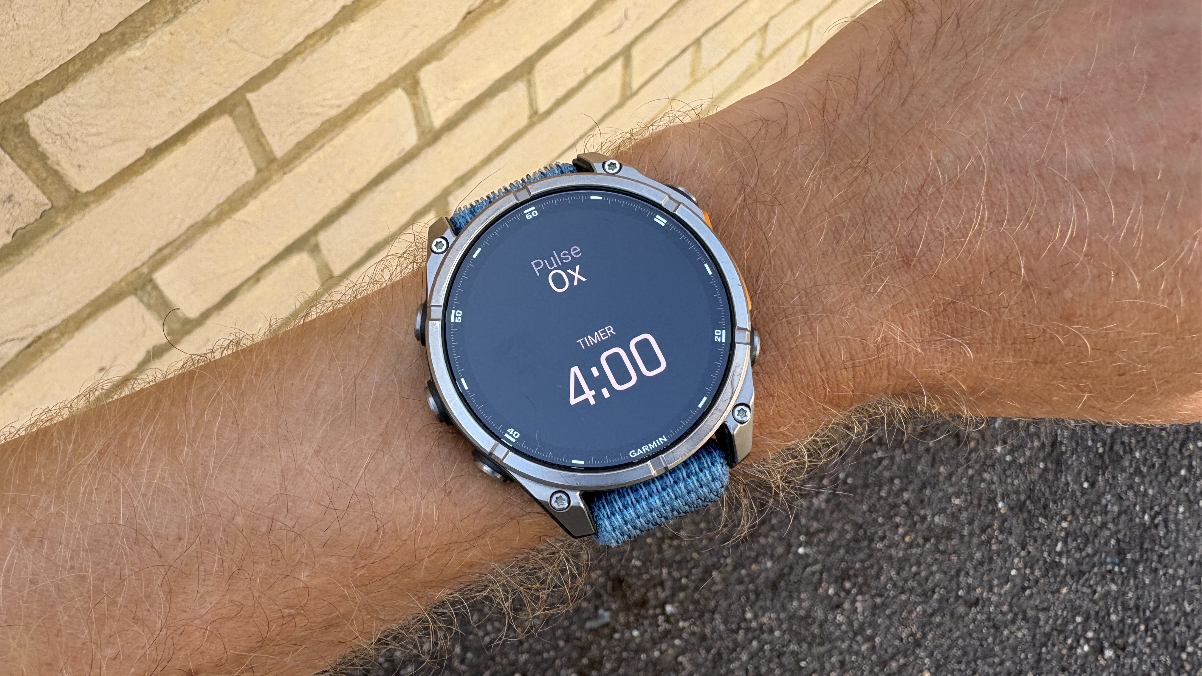 Garmin Pulse OX app
