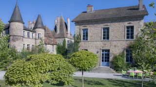 renovated french home in grounds of castle