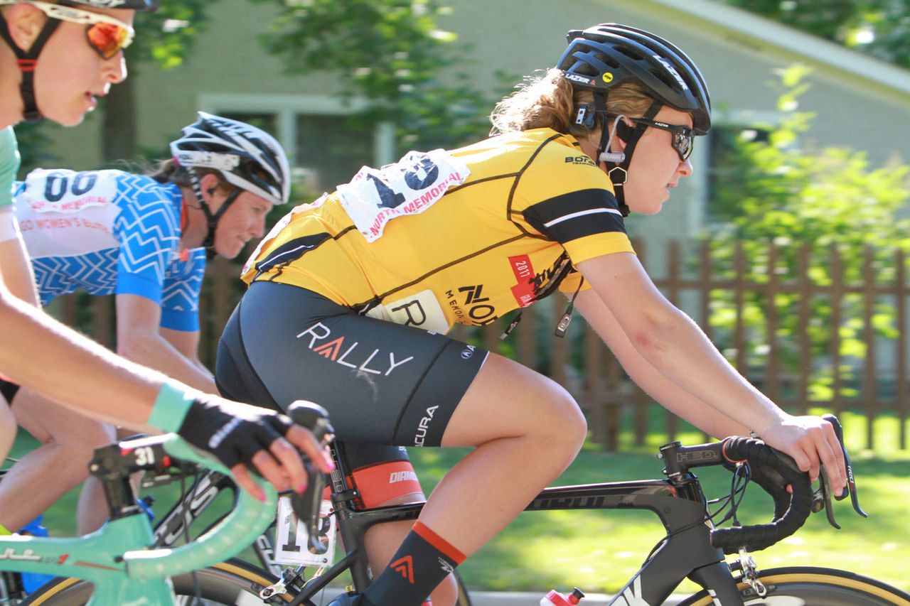 North Star overall leader Emma White (Rally Cycling)
