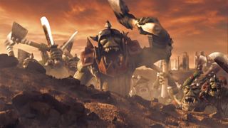 Opening cinematic cutscene of Orks in Warhammer 40,000: Dawn of War