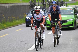 As it happened: Tour de Suisse stage 3 sees two-up breakaway hold off the sprinters' teams in dramatic fashion