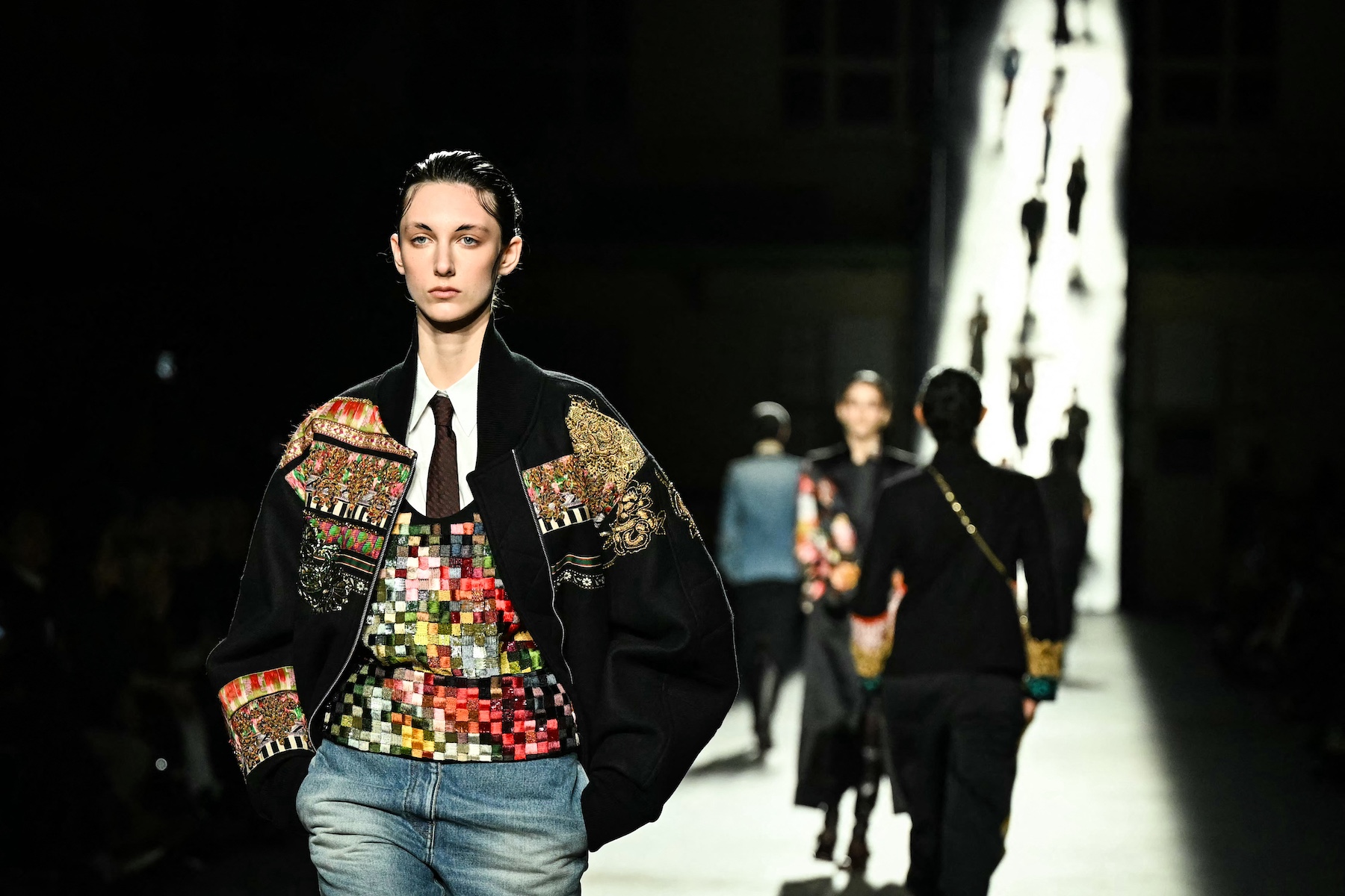 Dries Van Noten A/W 2026 runway show Julian Klausner