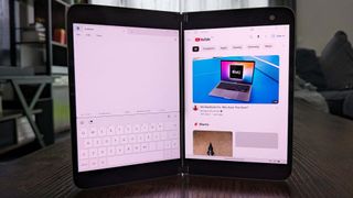 Surface Duo running custom OS