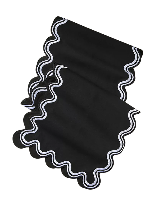 Madeline Embroidered Table Runner