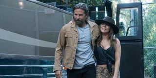 Bradley Cooper and Lady Gaga in A Star is Born