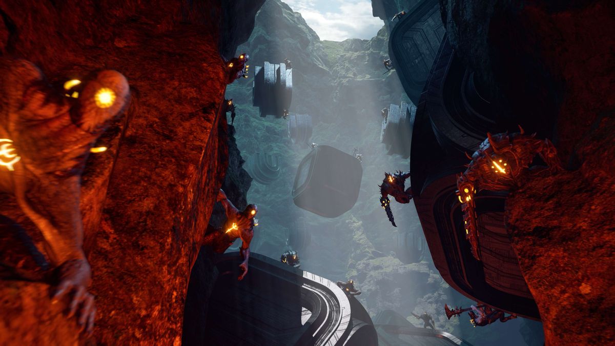 Screenshot of The First Descendant: Season 1 "Invasion."