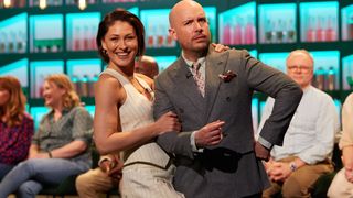 Tom Allen and Emma Willis for Cooking with the Stars 2023.