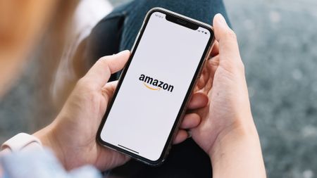 Amazon app on an iPhone