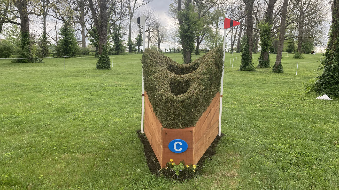 Kentucky Three-Day Event cross-country course 2024 fence 15c