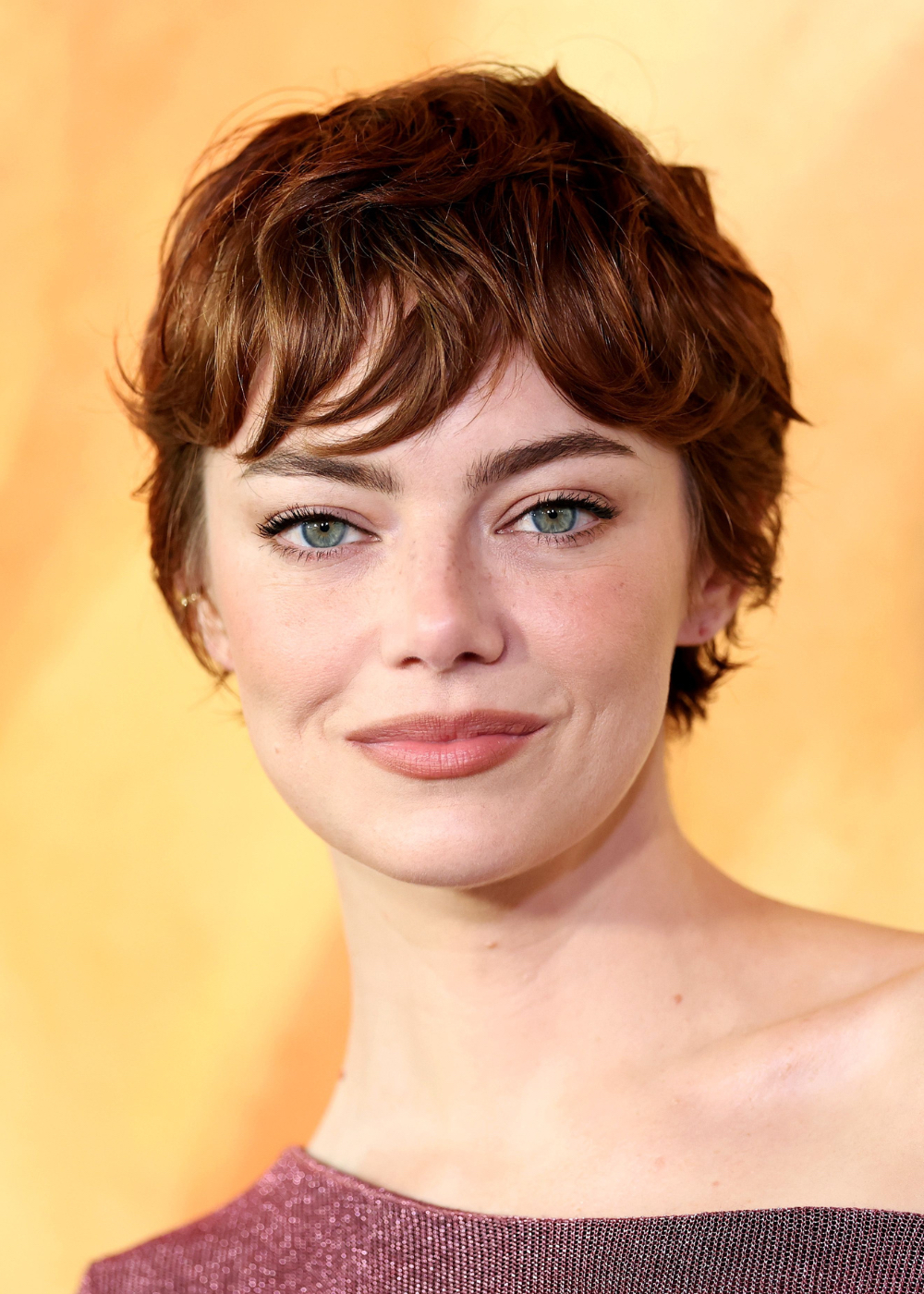 Emma Stone attends the Los Angeles Premiere of A24's "Eddington" at DGA Theater Complex on June 26, 2025 in Los Angeles, California