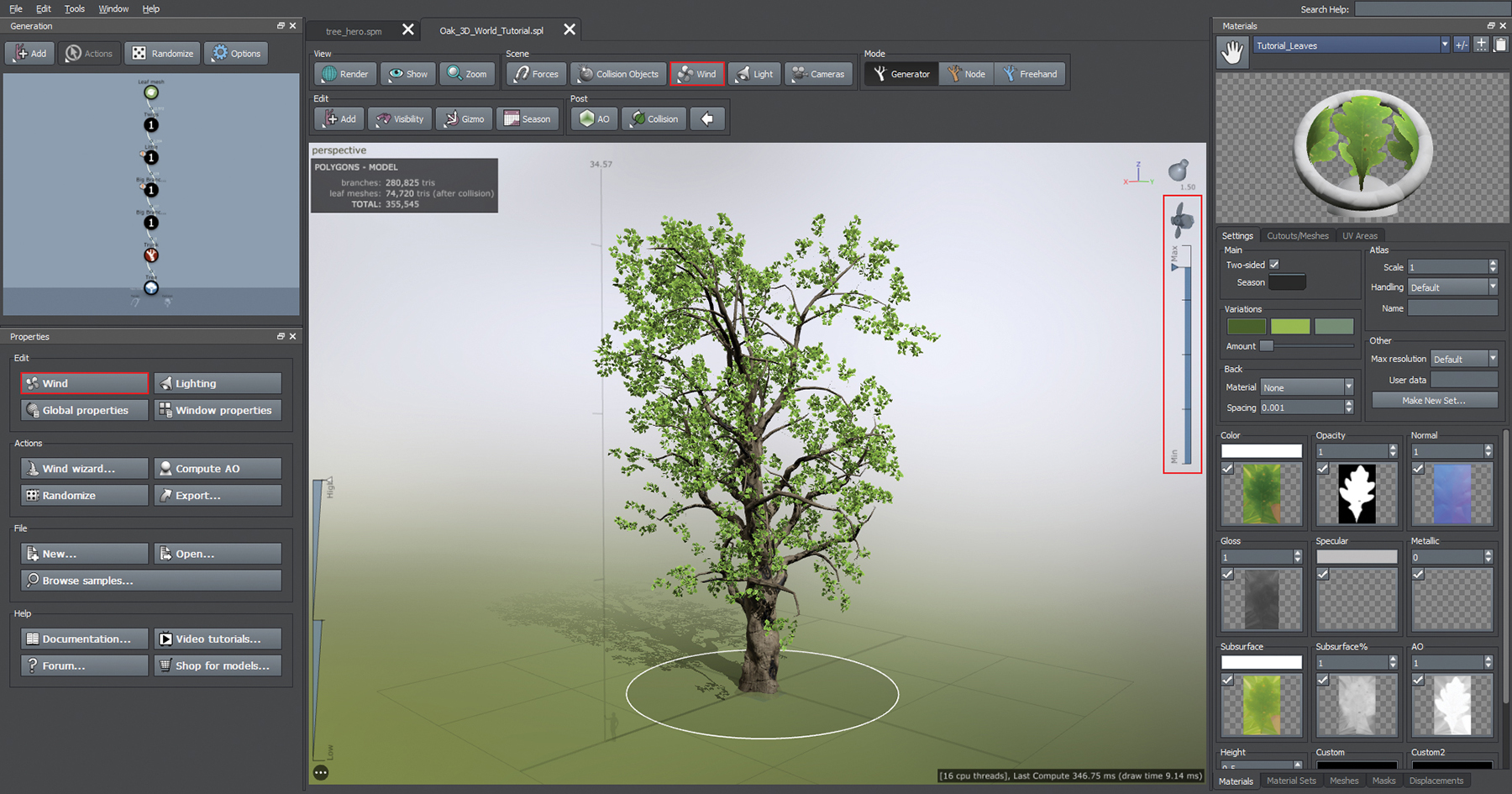 Mario Leone SpeedTree tutorial