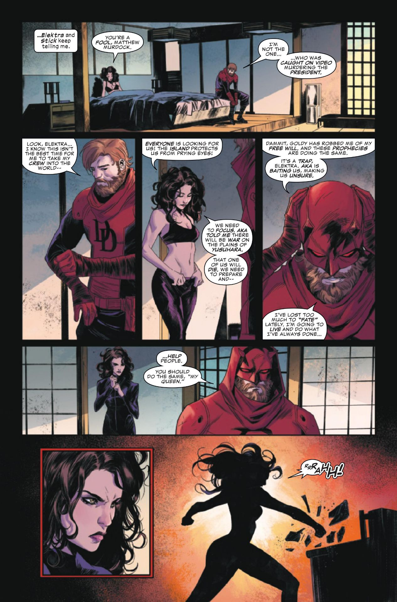 Daredevil #7 art