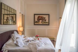 A charming bedroom at Hotel Vilon