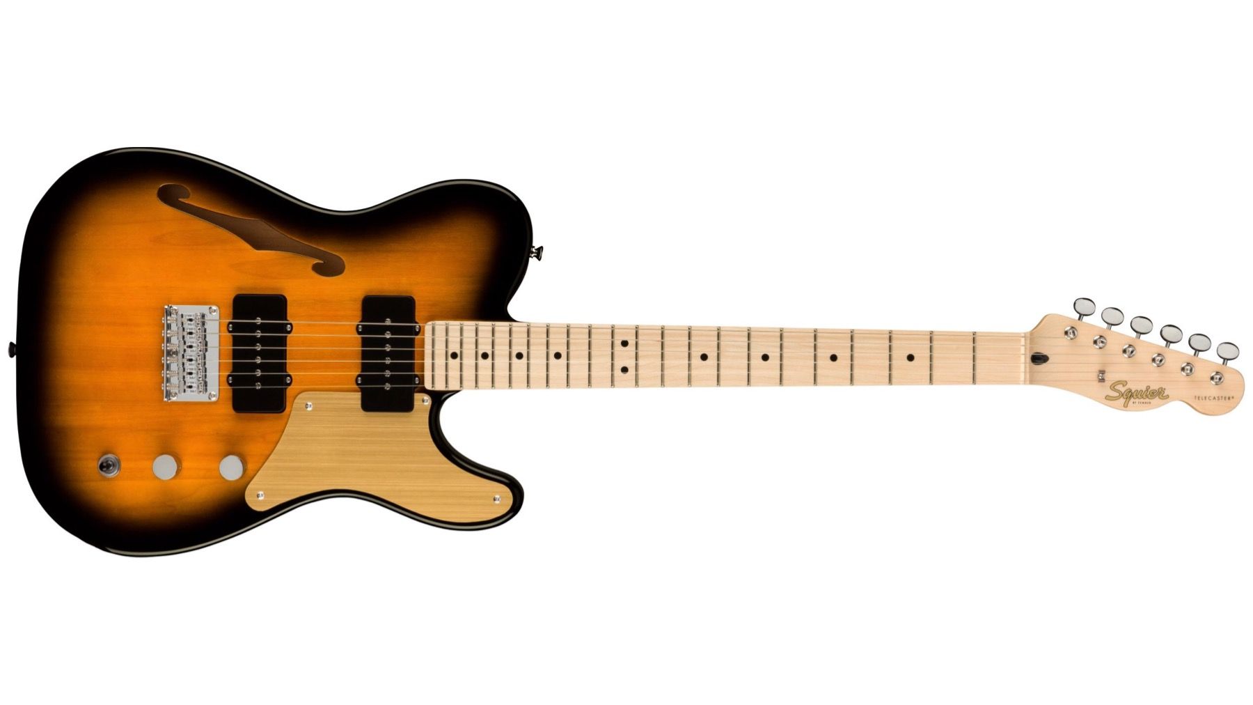 ギター Squier Cabronita Telecaster Thinline Squier Paranormal Cabronita Telecaster Thinline - Lake