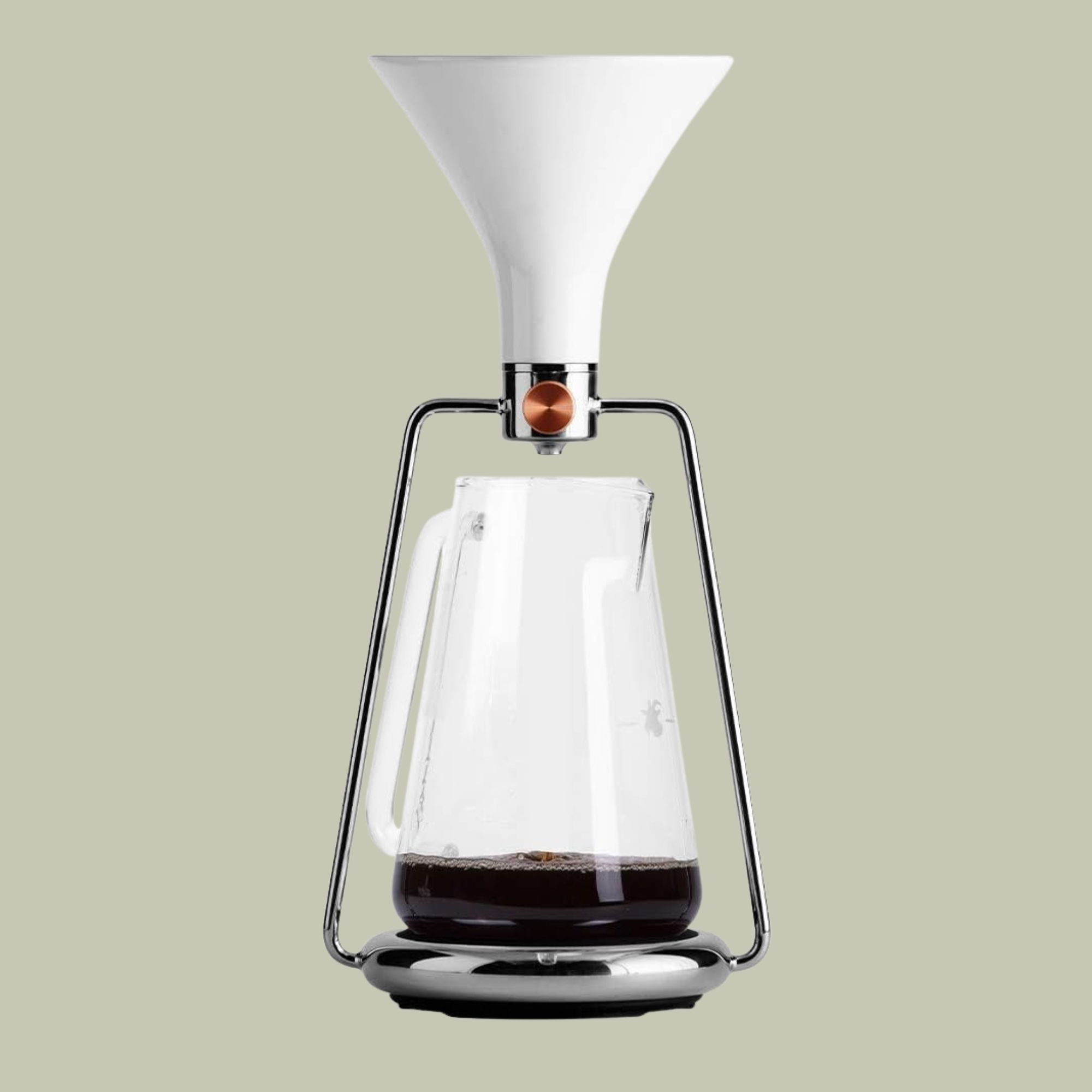 GOAT STORY, Gina Coffee Brewer with Built-In Bluetooth Scale