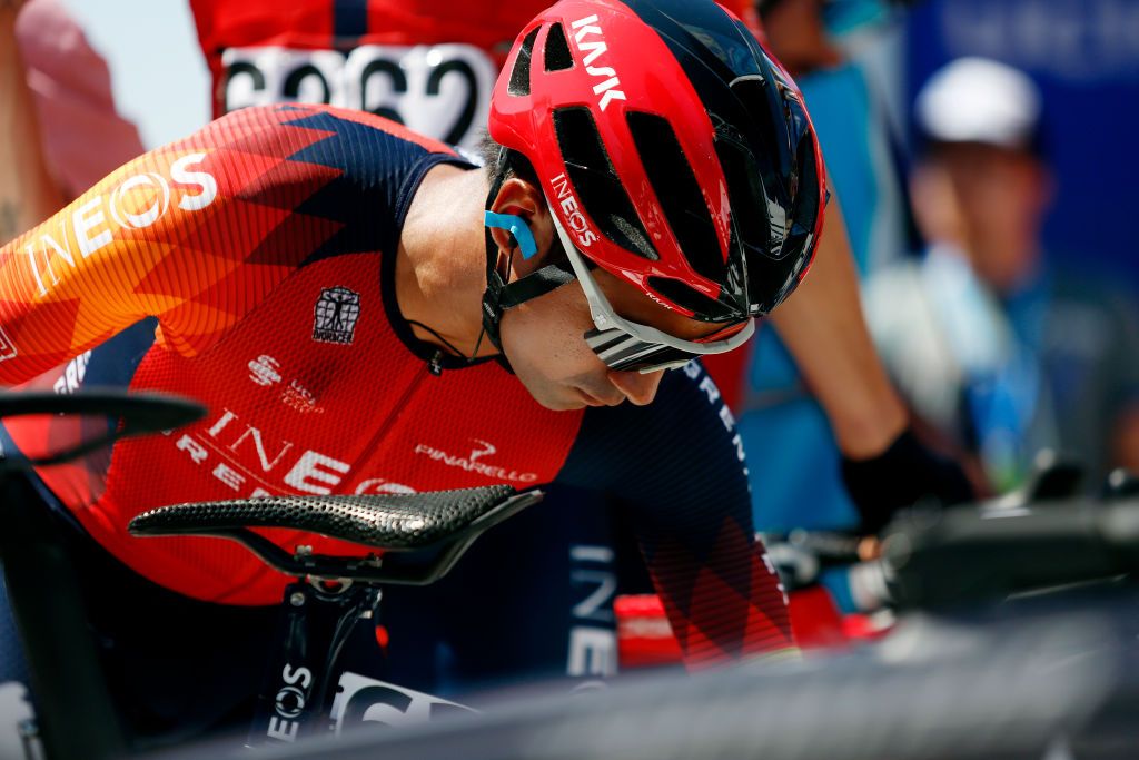SAN JUAN ARGENTINA JANUARY 22 Jhonatan Narvaez of Ecuador and Team INEOS Grenadiers prior to the 39th Vuelta a San Juan International 2023 Stage 1 a 1439km stage from San Juan to San Juan on January 22 2023 in San Juan Argentina Photo by Maximiliano BlancoGetty Images