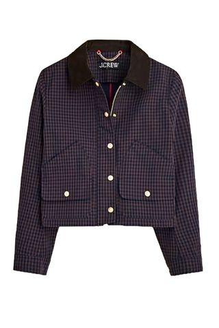 Short Barn Jacket™ in Plaid